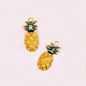 50 PCS 11mm*24mm Fashion Metal Alloy Drops Of Glaze Pineapple Pendant Charms DIY Earrings Pendant For Jewelry Making
50 PCS 11mm*24mm Fashion Metal Alloy Drops Of Glaze Pineapple Pendant Charms DIY Earrings Pendant For Jewelry Making