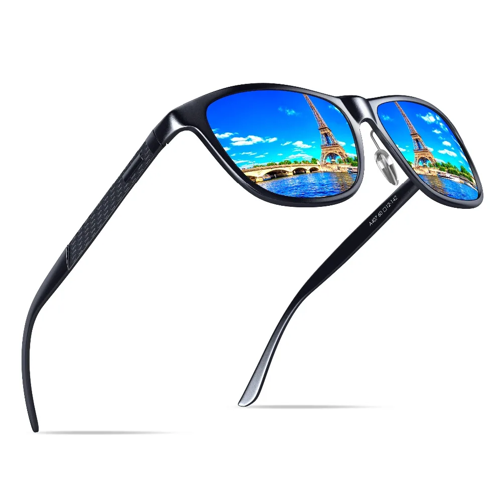 EZREAL Polarized Sunglasses Men Colorful Coating Lens Aluminum Frame Eyewear Accessories Sun Glasses A407
EZREAL Polarized Sunglasses Men Colorful Coating Lens Aluminum Frame Eyewear Accessories Sun Glasses A407