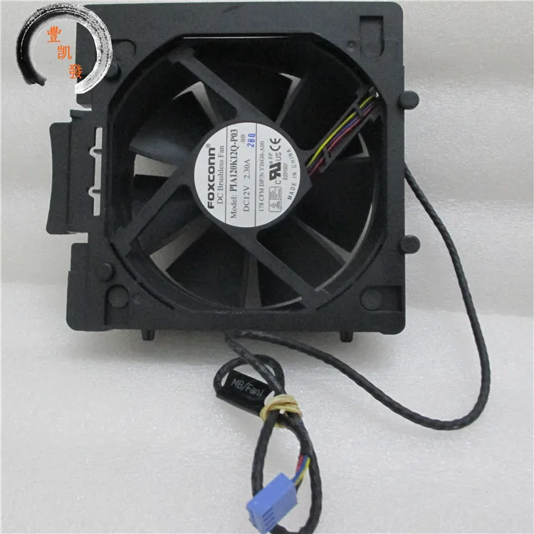 T420 Вентилятор охлаждения PIA120K12Q-P03 -BB DC 12V 2.30A 120x120x38 мм квадратный вентилятор сервера
T420 Вентилятор охлаждения PIA120K12Q-P03 -BB DC 12V 2.30A 120x120x38 мм квадратный вентилятор сервера