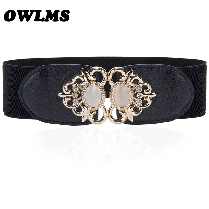 Newest Free shipping popular Fashion opal cutout gold buckle elastic waist belt strape leather wide cummerbund trench gift women
Newest Free shipping popular Fashion opal cutout gold buckle elastic waist belt strape leather wide cummerbund trench gift women