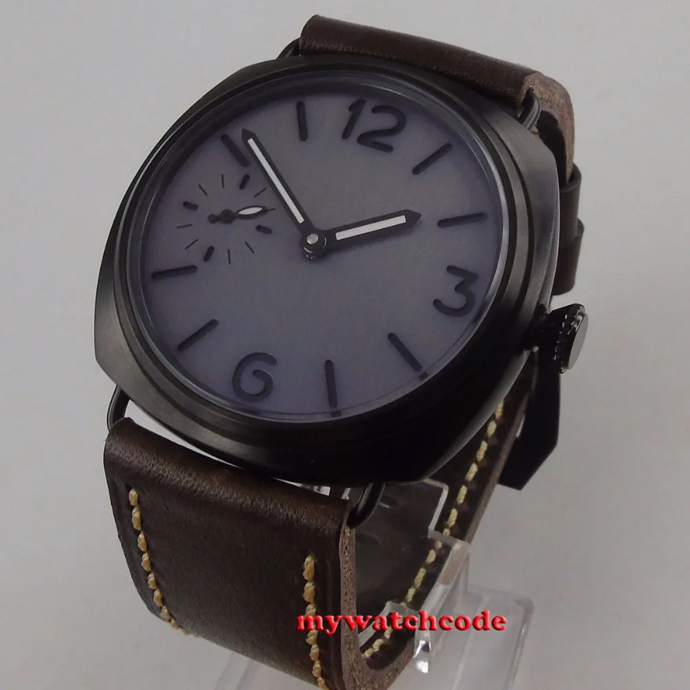 big face 47mm parnis steel gray sterile dial sandwich dial 6497 hand winding leather mens watch
big face 47mm parnis steel gray sterile dial sandwich dial 6497 hand winding leather mens watch