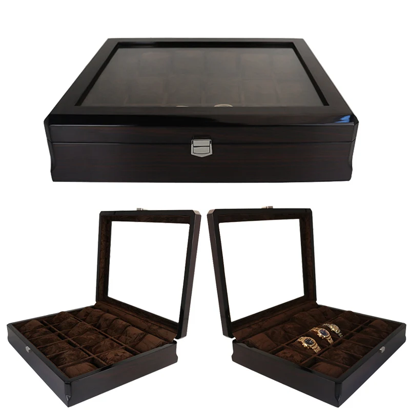 2019 Luxury 18 Grids Handmade Wood Watch Box Wood Clock Box Watch Case Time Box for Watch Holding
2019 Luxury 18 Grids Handmade Wood Watch Box Wood Clock Box Watch Case Time Box for Watch Holding