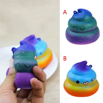 Rainbow Shining Crazy Poo Simulation PU Slow Rebound Toys Soft Scented Squishy POO Pressure Release Toys Kid Fun Toy
Rainbow Shining Crazy Poo Simulation PU Slow Rebound Toys Soft Scented Squishy POO Pressure Release Toys Kid Fun Toy