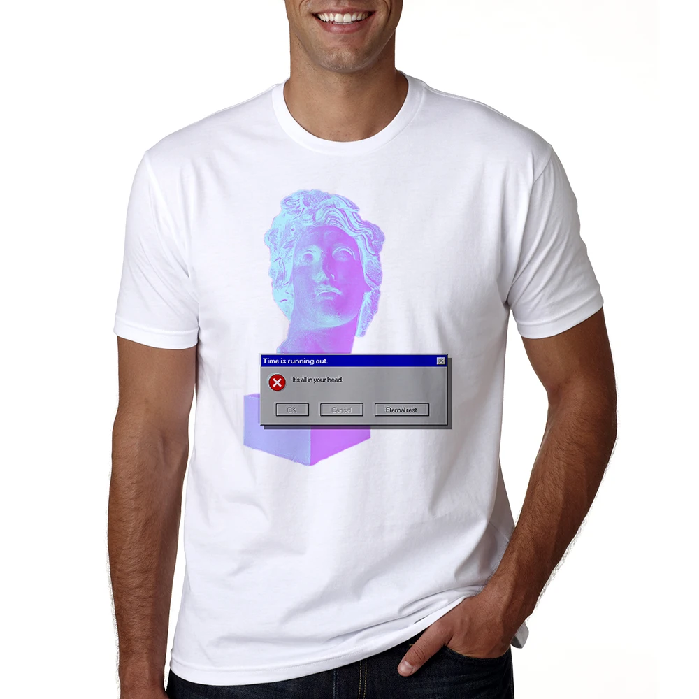 New Arrival Vaporwave T Shirt Men Summer Fashion High Quality T-shirt Casual White O-Neck Print Men Top Tees Male Colthing
New Arrival Vaporwave T Shirt Men Summer Fashion High Quality T-shirt Casual White O-Neck Print Men Top Tees Male Colthing