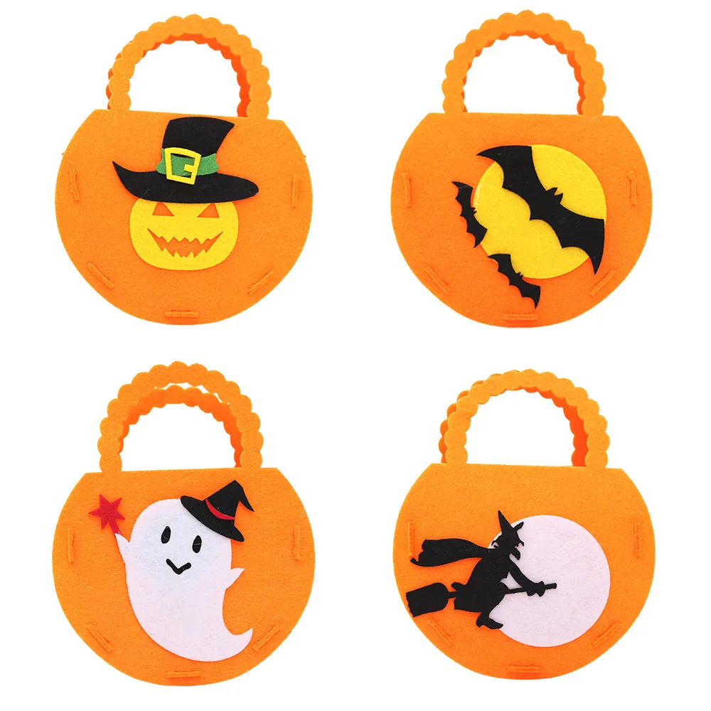 Halloween Party Decoration Pumpkin Gift Candy Biscuits Bag Non-woven fabric Container Ghost pattern DIY For Children Kids
Halloween Party Decoration Pumpkin Gift Candy Biscuits Bag Non-woven fabric Container Ghost pattern DIY For Children Kids