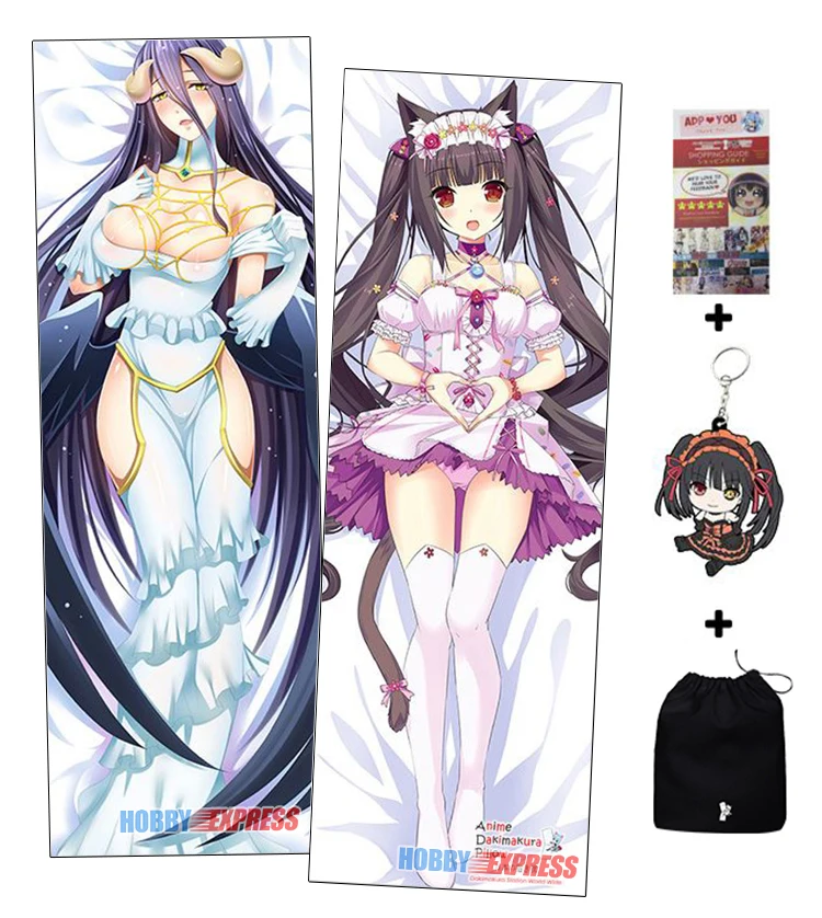 Hobby Express Overlord Albedo and Nekopara Chocola Otaku Dakimakura Japanese Hugging Body Pillow Case H2952 H2947
Hobby Express Overlord Albedo and Nekopara Chocola Otaku Dakimakura Japanese Hugging Body Pillow Case H2952 H2947