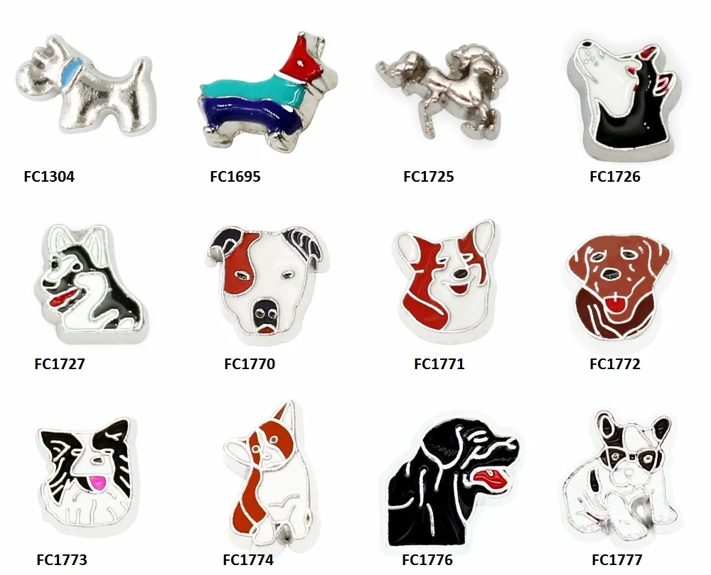 10pcs wholesales Mixed styles Lovely Dogs floating locket memory charms fit for memory locket DIY Accessories as friends gift
10pcs wholesales Mixed styles Lovely Dogs floating locket memory charms fit for memory locket DIY Accessories as friends gift