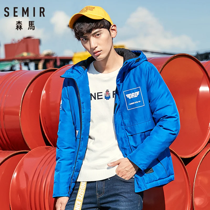 SEMIR 2019 Soft Fabric Winter Men Jacket Thickening Casual Cotton Jackets Winter Mid Parka Men Brand Clothing Coat
SEMIR 2019 Soft Fabric Winter Men Jacket Thickening Casual Cotton Jackets Winter Mid Parka Men Brand Clothing Coat