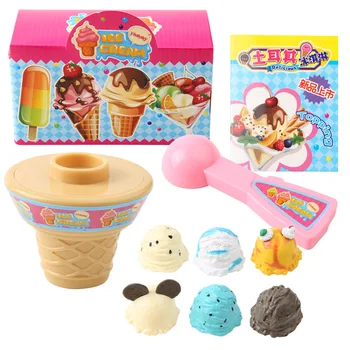 Ice cream toy set Puzzle Role playing children's toys Development Practice and Senses
Ice cream toy set Puzzle Role playing children's toys Development Practice and Senses