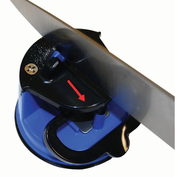 Blue and Red steel Knife Sharpener with suction pad Scissors Grinder Secure Suction Chef Pad Kitchen Sharpening Tool afilador cu
Blue and Red steel Knife Sharpener with suction pad Scissors Grinder Secure Suction Chef Pad Kitchen Sharpening Tool afilador cu