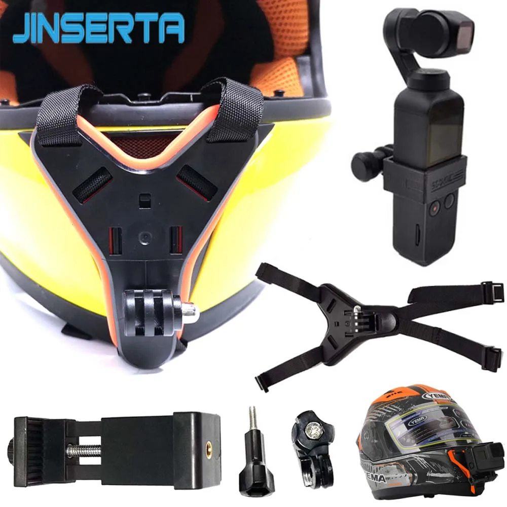 JINSERTA Helmet Chin Mount Extension Holder for OSMO POCKET GoPro Hero 7 /6/5 SJCAM Helmet Chin Stand With Phone Bracket
JINSERTA Helmet Chin Mount Extension Holder for OSMO POCKET GoPro Hero 7 /6/5 SJCAM Helmet Chin Stand With Phone Bracket
