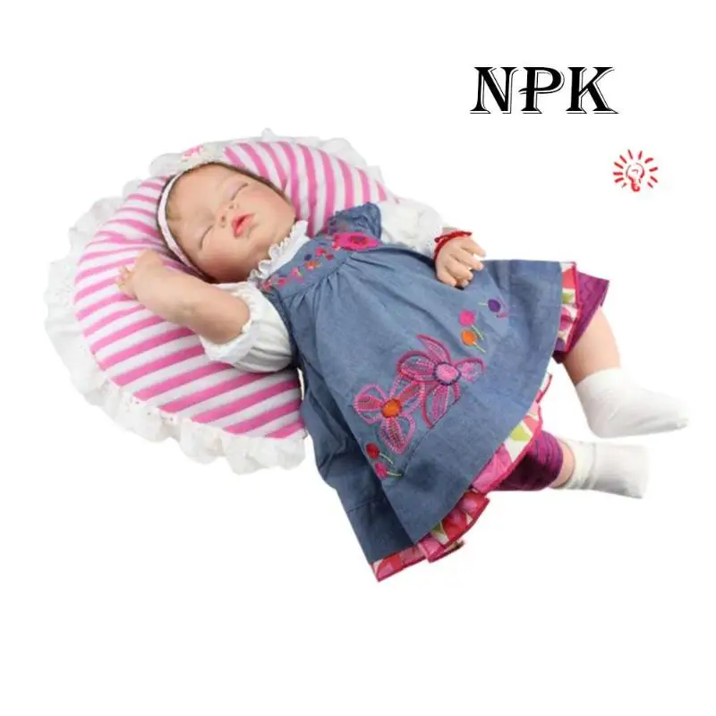 22 inches Doll Reborn For Sale Soft Toys Silicone Reborn Babies Girls Play House Toys Lifelike Doll Newborn Babies
22 inches Doll Reborn For Sale Soft Toys Silicone Reborn Babies Girls Play House Toys Lifelike Doll Newborn Babies