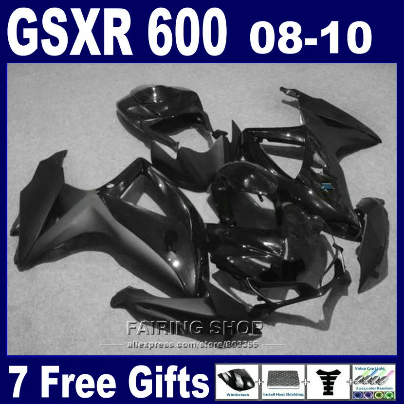 Injection mold 100% fit for suzuki gsxr 600 750 2008 2009 2010 matte black fairings set gsxr750 08 09 10 nm124
Injection mold 100% fit for suzuki gsxr 600 750 2008 2009 2010 matte black fairings set gsxr750 08 09 10 nm124