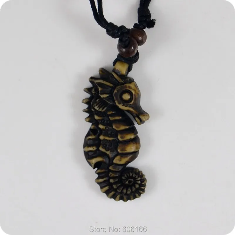 NEW Design Hippocampus 01 Resin Carving Pendant Necklace Amulet Lucky Gift Tribal Fashion Jewelry
NEW Design Hippocampus 01 Resin Carving Pendant Necklace Amulet Lucky Gift Tribal Fashion Jewelry