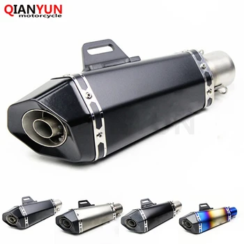 Universal 51mm modified escape motorcycle scooter off-road vehicle muffler For HONDA PCX125 PCX150 CBR125R CBR150R ST1300A
Universal 51mm modified escape motorcycle scooter off-road vehicle muffler For HONDA PCX125 PCX150 CBR125R CBR150R ST1300A