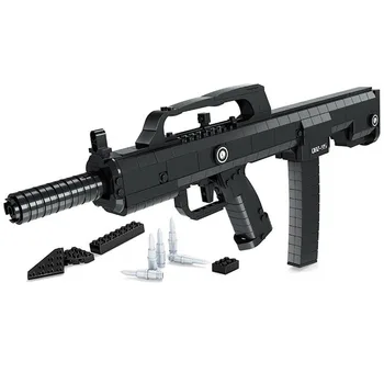 22805 493P Arms 95 Automatic rifle Constructor Model Kit Blocks Compatible LEGO Bricks Toys for Boys Girls Children Modeling
22805 493P Arms 95 Automatic rifle Constructor Model Kit Blocks Compatible LEGO Bricks Toys for Boys Girls Children Modeling