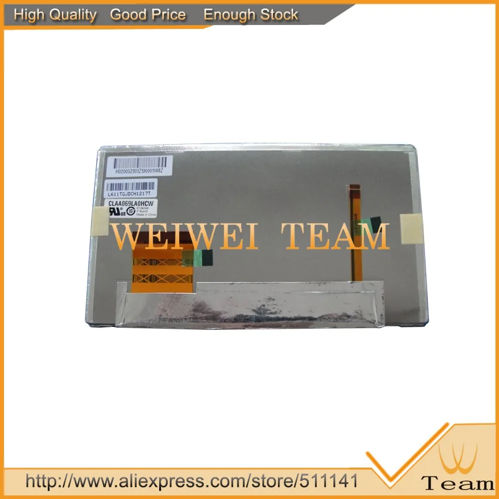 Original New 6.9" inch TFT LCD Screen display panel for CLAA069LA0HCW LCD display Screen panel replacement Free shipping
Original New 6.9" inch TFT LCD Screen display panel for CLAA069LA0HCW LCD display Screen panel replacement Free shipping
