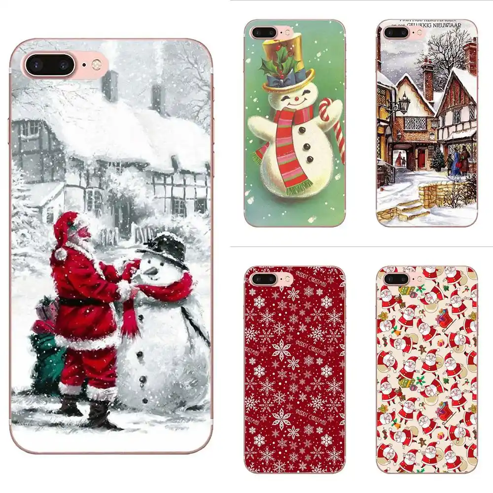merry christmas gifts santa claus snowman for lg g2 g3 g4 g5 g6