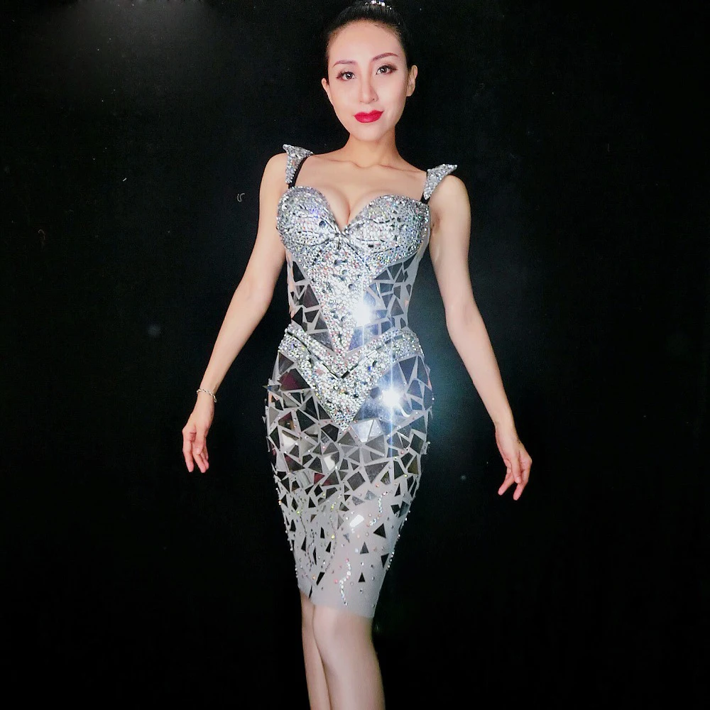 Sparkly Silver Rhinestones Fringes Dress Women Birthday Celebrate Bodysuit Costume Tassel Bodysuit Performance Evening Wear
Sparkly Silver Rhinestones Fringes Dress Women Birthday Celebrate Bodysuit Costume Tassel Bodysuit Performance Evening Wear