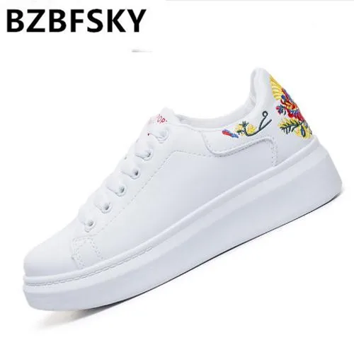 Women sneakers on the platform Embroider white designer sneakers for women height increasing vulcanize shoes women
Women sneakers on the platform Embroider white designer sneakers for women height increasing vulcanize shoes women