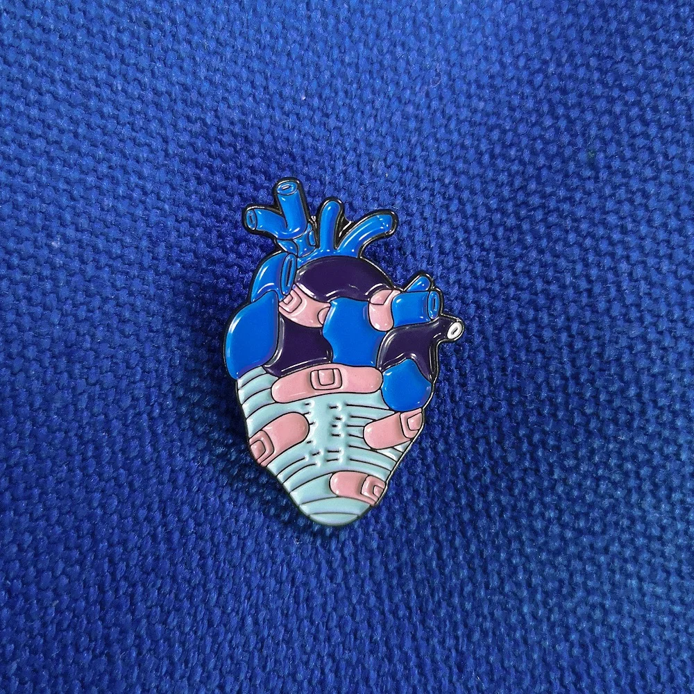 Injured Heart Enamel Pin Human Heart With Band Aid Pins and Brooches For Doctor Nurse Bag Clothes Badge Funny Creative Jewelry
Injured Heart Enamel Pin Human Heart With Band Aid Pins and Brooches For Doctor Nurse Bag Clothes Badge Funny Creative Jewelry