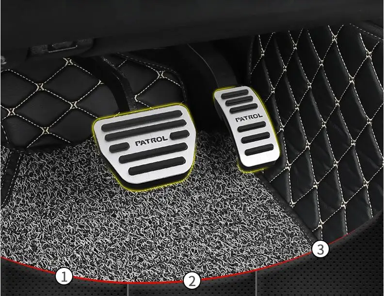 Car Aluminum Braking Pedal Fuel Pedal Cover Replacement For Nissan Patrol Y62 Armada 2016 2017 2018 Accessories
Car Aluminum Braking Pedal Fuel Pedal Cover Replacement For Nissan Patrol Y62 Armada 2016 2017 2018 Accessories
