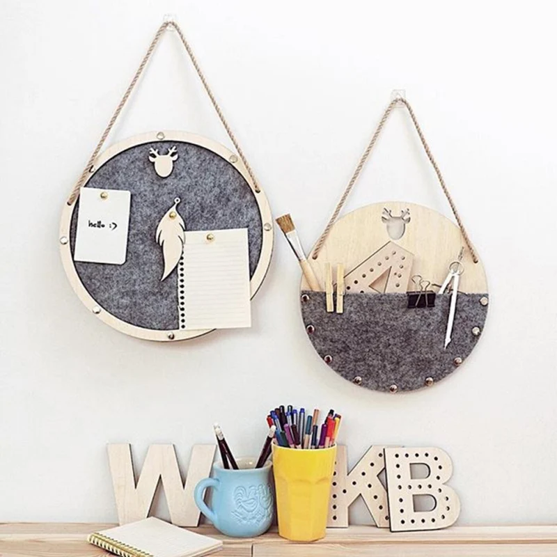 Storage Box Nordic Style Wood Felt Wall Decoration Storage Box Unique Cute Decoration
Storage Box Nordic Style Wood Felt Wall Decoration Storage Box Unique Cute Decoration