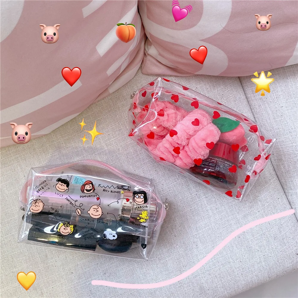 Transparent waterproof cosmetic case Cartoon High Capacity makeup bag Women Zipper Bath Organizer Storage Pouch Toiletry Wash
Transparent waterproof cosmetic case Cartoon High Capacity makeup bag Women Zipper Bath Organizer Storage Pouch Toiletry Wash