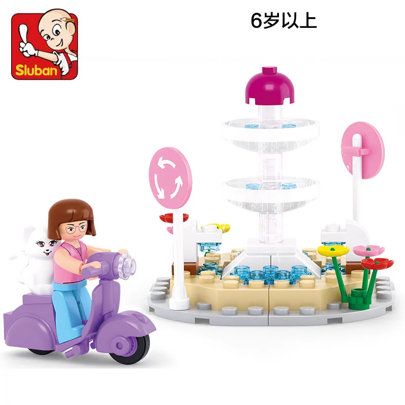 Sluban M38-B0519 Pink Dream Series Girl Motorcycle Pet Cat Building Block Set Compatible With Legoe Kids Toy Birthday Gifts
Sluban M38-B0519 Pink Dream Series Girl Motorcycle Pet Cat Building Block Set Compatible With Legoe Kids Toy Birthday Gifts