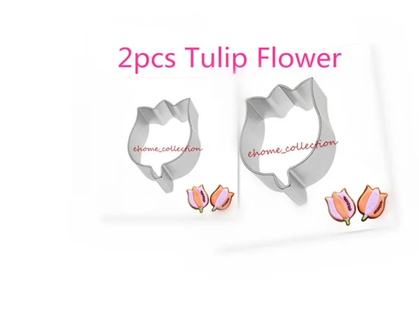 2pcs/set Mother's Day Gift Tulip Flower Shape Metal Cutter Fondant Mold Decorating DIY Baking Kitchen Cookie Cake Mould Tool
2pcs/set Mother's Day Gift Tulip Flower Shape Metal Cutter Fondant Mold Decorating DIY Baking Kitchen Cookie Cake Mould Tool