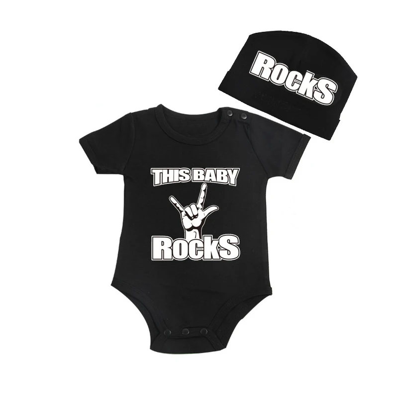 Culbutomind This Baby Rock Print with Custom Cap Baby Body Suit Baby First Birthday Shower Gift Baby Jumpsuit
Culbutomind This Baby Rock Print with Custom Cap Baby Body Suit Baby First Birthday Shower Gift Baby Jumpsuit