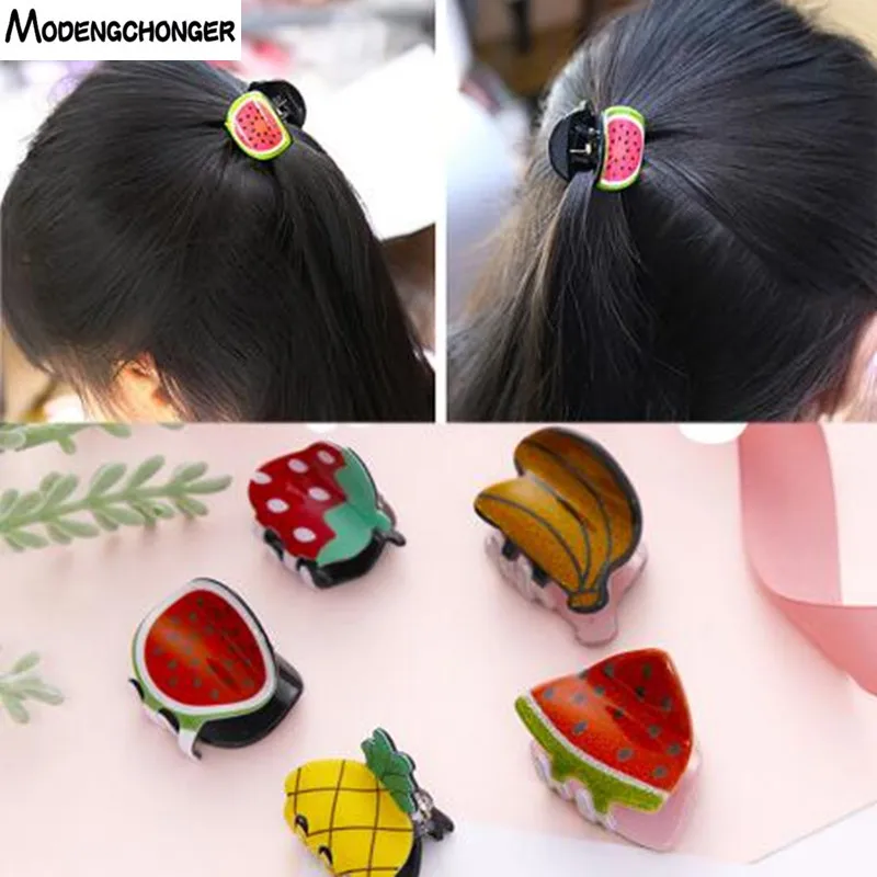 2PCS High Quality Mini Acrylic Hair Claws Colored Fruit For Girls Hairpins Cute Hair Clip Kids Fashion Hairgrip Hair Accessories
2PCS High Quality Mini Acrylic Hair Claws Colored Fruit For Girls Hairpins Cute Hair Clip Kids Fashion Hairgrip Hair Accessories
