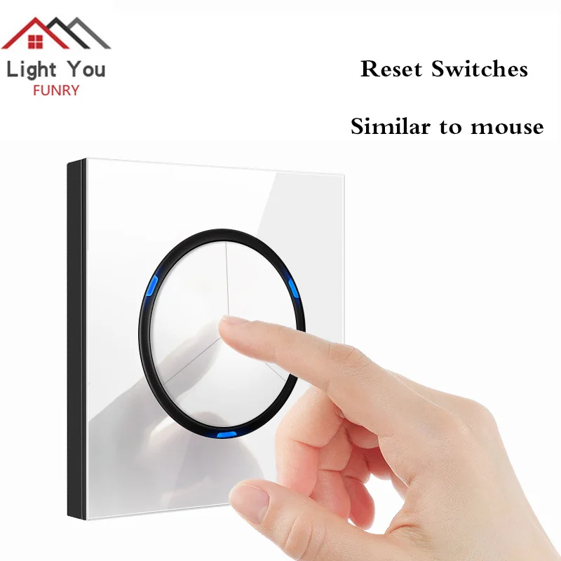 White Panel Household Switch Socket 1 2 3 4Gang 1 Way 2 Way Any Point Glass Mirror Wall Switch 86*86mm
White Panel Household Switch Socket 1 2 3 4Gang 1 Way 2 Way Any Point Glass Mirror Wall Switch 86*86mm
