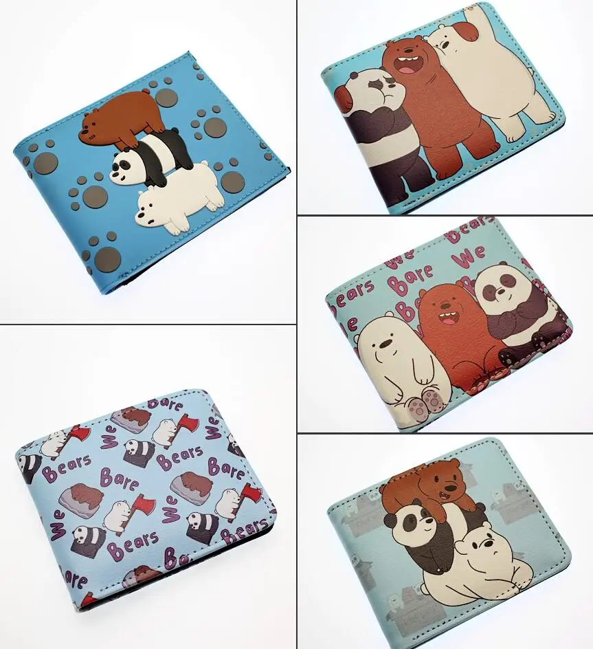 We Bare Bears Grizzly Ice Bear Pu Short wallet Bifold Photo Card Holder Layers Cartoon Boys Girls zipper Pocket Coin Purse
We Bare Bears Grizzly Ice Bear Pu Short wallet Bifold Photo Card Holder Layers Cartoon Boys Girls zipper Pocket Coin Purse