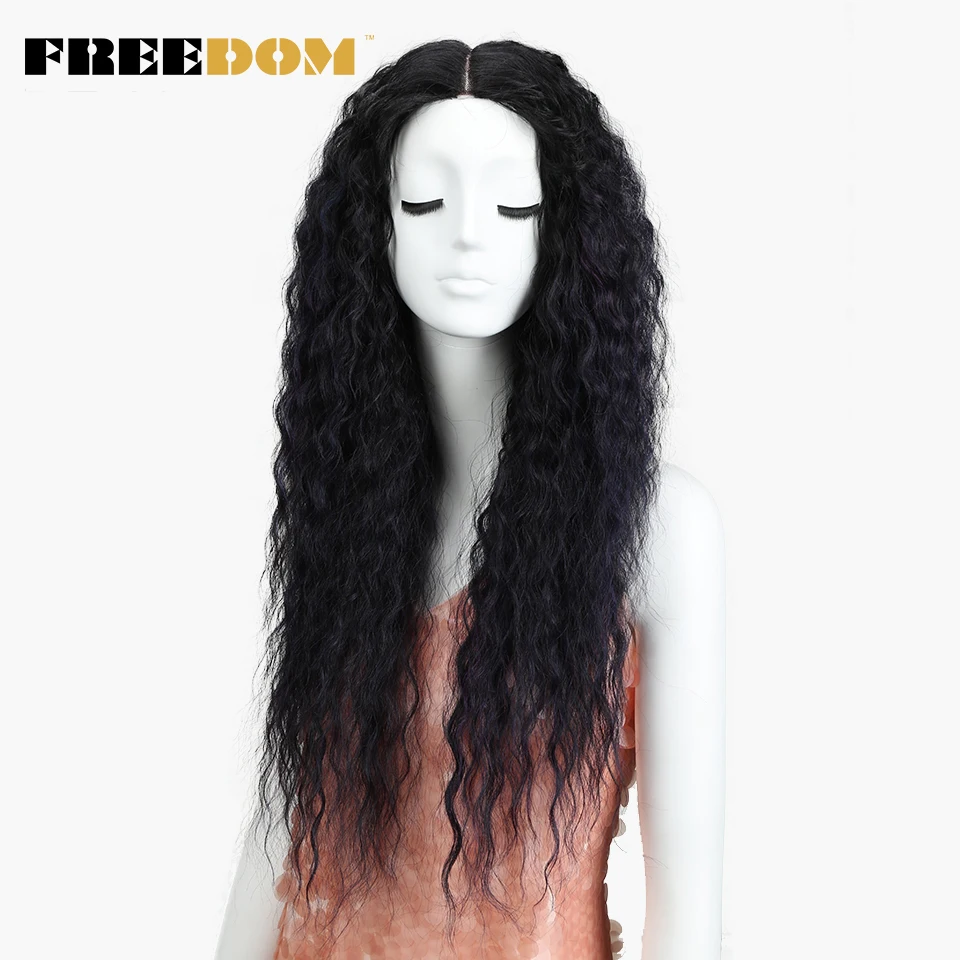 FREEDOM Synthetic Lace Front Wigs For Black Women curly hair Ombre Purple Black Wigs 28" High Temperature Fiber Glueless
FREEDOM Synthetic Lace Front Wigs For Black Women curly hair Ombre Purple Black Wigs 28" High Temperature Fiber Glueless