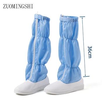 New super size Hard bottom anti-static high cylinder shoes dust-free PU anti piercing long cylinder protective safety boots
New super size Hard bottom anti-static high cylinder shoes dust-free PU anti piercing long cylinder protective safety boots