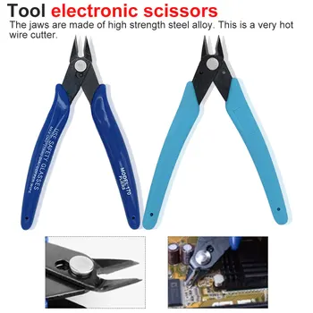 5-Inch Electrical Wire Cable Cutters Precision Micro Shear Flush Pliers Cutting Side Snips Nipper Hand Tools
5-Inch Electrical Wire Cable Cutters Precision Micro Shear Flush Pliers Cutting Side Snips Nipper Hand Tools