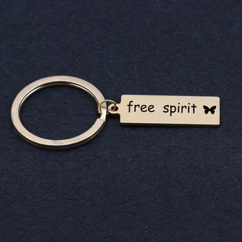 Free Spirit KEyring BBF Gift Keychian Inspirational Keysholder Fashional Accessory Keydangle KEyfob
Free Spirit KEyring BBF Gift Keychian Inspirational Keysholder Fashional Accessory Keydangle KEyfob
