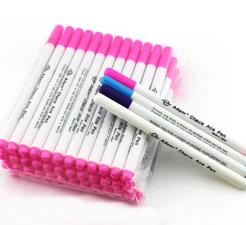 4Pcs/lot Sewing Tools Air Erasable Pen Easy Wipe Off Water Soluble Fabric Marker Pen Temporary Marking Replace Tailor's Chalk
4Pcs/lot Sewing Tools Air Erasable Pen Easy Wipe Off Water Soluble Fabric Marker Pen Temporary Marking Replace Tailor's Chalk