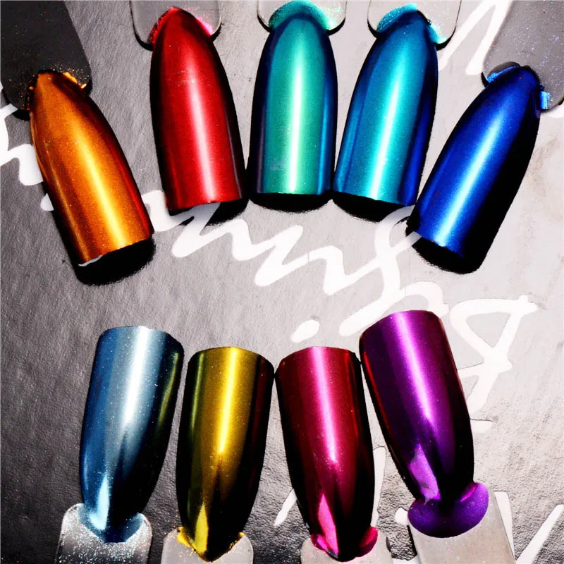 Mtssii Chameleon Mirror Nail Glitter Powder Dust Manicure Chrome Shinning Powder Nail Art Glitter Aurora Pearlescent Decorations
Mtssii Chameleon Mirror Nail Glitter Powder Dust Manicure Chrome Shinning Powder Nail Art Glitter Aurora Pearlescent Decorations