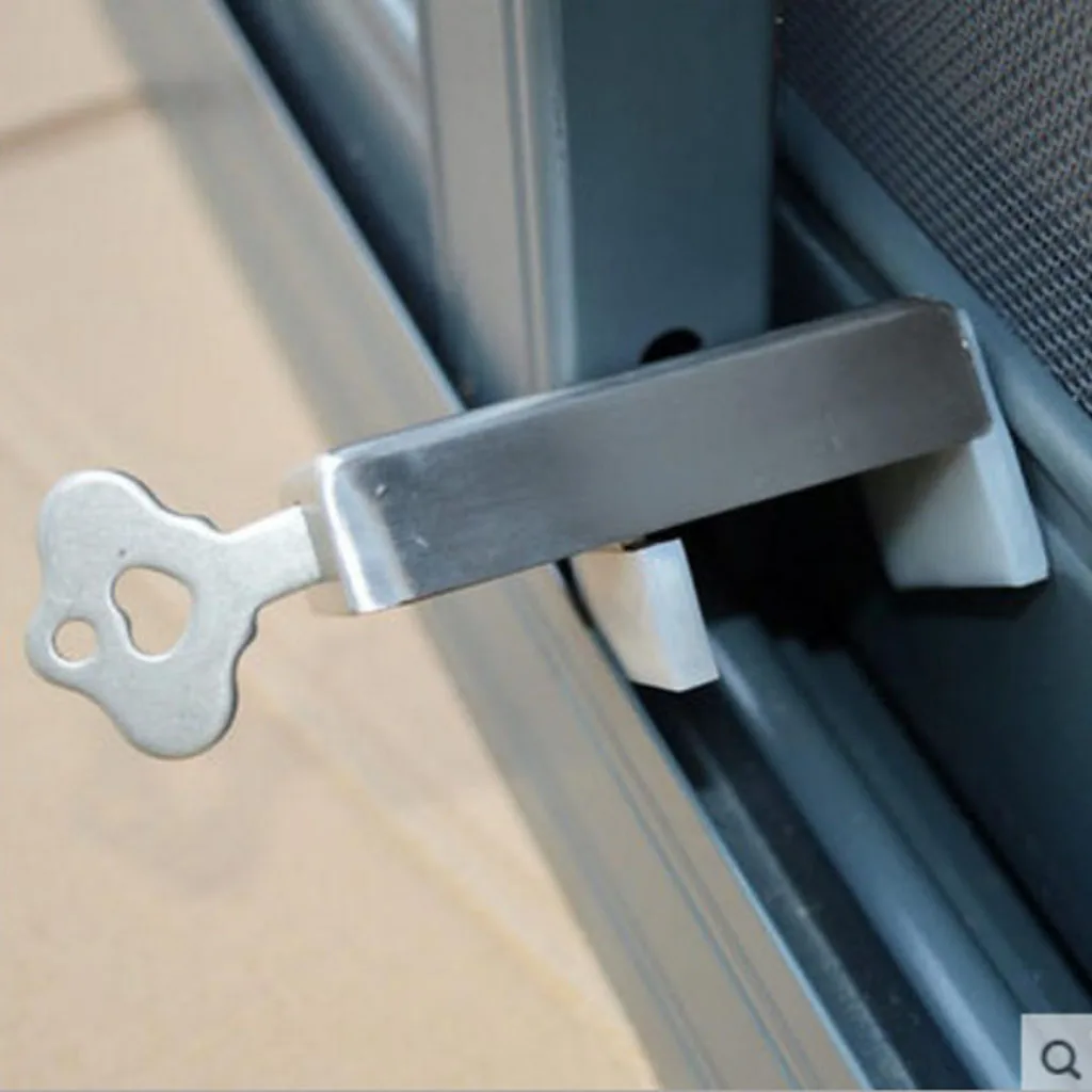 Sliding/Slide Window Door Stopper Sash Lock for Home Kids Children Security