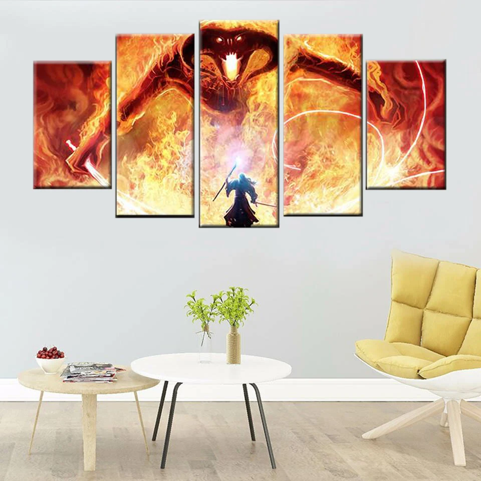 Printing and Painting 5 Panels Gandalf Poster Picture Wall Art Canvas Living Room Bedroom Wall Art
Printing and Painting 5 Panels Gandalf Poster Picture Wall Art Canvas Living Room Bedroom Wall Art