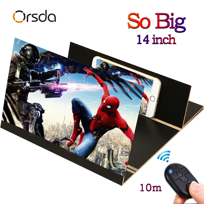 Orsda mobile phone screen amplifier 14" wooden 3d phone smartphone screen magnifier for phone Sumsang Huawei millet iPhone
Orsda mobile phone screen amplifier 14" wooden 3d phone smartphone screen magnifier for phone Sumsang Huawei millet iPhone