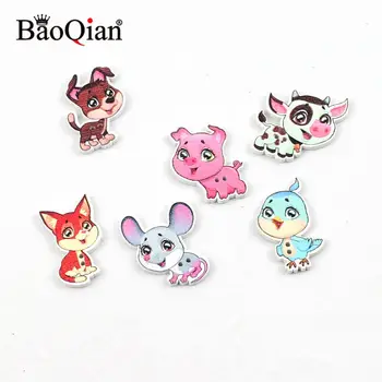 50Pcs Mixed Animals Shape 2-Hole Wooden Buttons For Garment Sewing Accessories DIY Scrapbooking Decorative Buttons Crafts
50Pcs Mixed Animals Shape 2-Hole Wooden Buttons For Garment Sewing Accessories DIY Scrapbooking Decorative Buttons Crafts