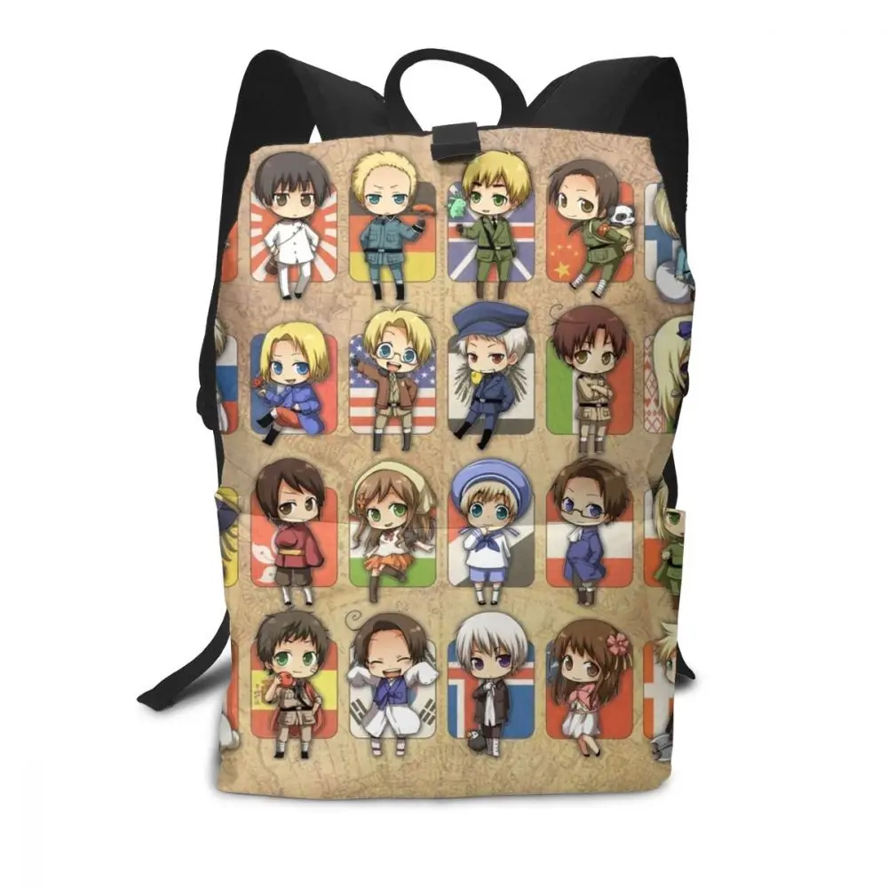 Hetalia Backpack Hetalia Group Backpacks Men - Women School Bag Pattern Trending High quality Multi Pocket Student Bags
Hetalia Backpack Hetalia Group Backpacks Men - Women School Bag Pattern Trending High quality Multi Pocket Student Bags