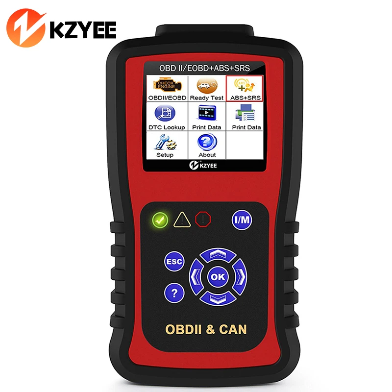 KZYEE KC501 OBDII Automotive Scanner for Engine/ABS/Airbag/SRS Check Support Spanish English French ODB OBD2 Diagnostic Tool
KZYEE KC501 OBDII Automotive Scanner for Engine/ABS/Airbag/SRS Check Support Spanish English French ODB OBD2 Diagnostic Tool