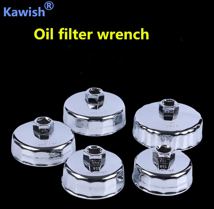 Kawish 1Pc Stainless Steel cap type Oil Filter Wrench Socket Remover Tool different Flute Universal 3/8" Drive Auto Repair Tool
Kawish 1Pc Stainless Steel cap type Oil Filter Wrench Socket Remover Tool different Flute Universal 3/8" Drive Auto Repair Tool