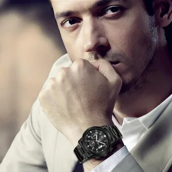Mens watch Fashion Men's Stainless Steel Quartz Analog Date Wrist Watch Sport Watches Gifts Gift
Mens watch Fashion Men's Stainless Steel Quartz Analog Date Wrist Watch Sport Watches Gifts Gift