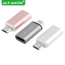 New Type-c USB Cable to Micro USB Adapter , For Samsung HTC Xiaomi SONY Converter Charger Female Adapter For Android iPhone