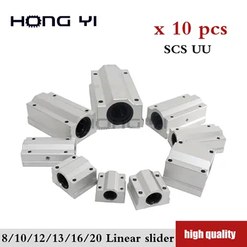 10pcs SCS8UU SCS6UU SCS10UU SCS12UU SCS8LUU SCS10LUU SCS16UU Linear Ball Bearing Pellow Bolck Linear unit for SBR16 CNC
10pcs SCS8UU SCS6UU SCS10UU SCS12UU SCS8LUU SCS10LUU SCS16UU Linear Ball Bearing Pellow Bolck Linear unit for SBR16 CNC
